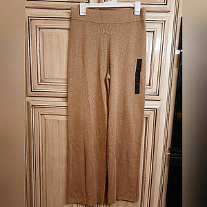 Banana Republic Tan Wide-Leg Pants